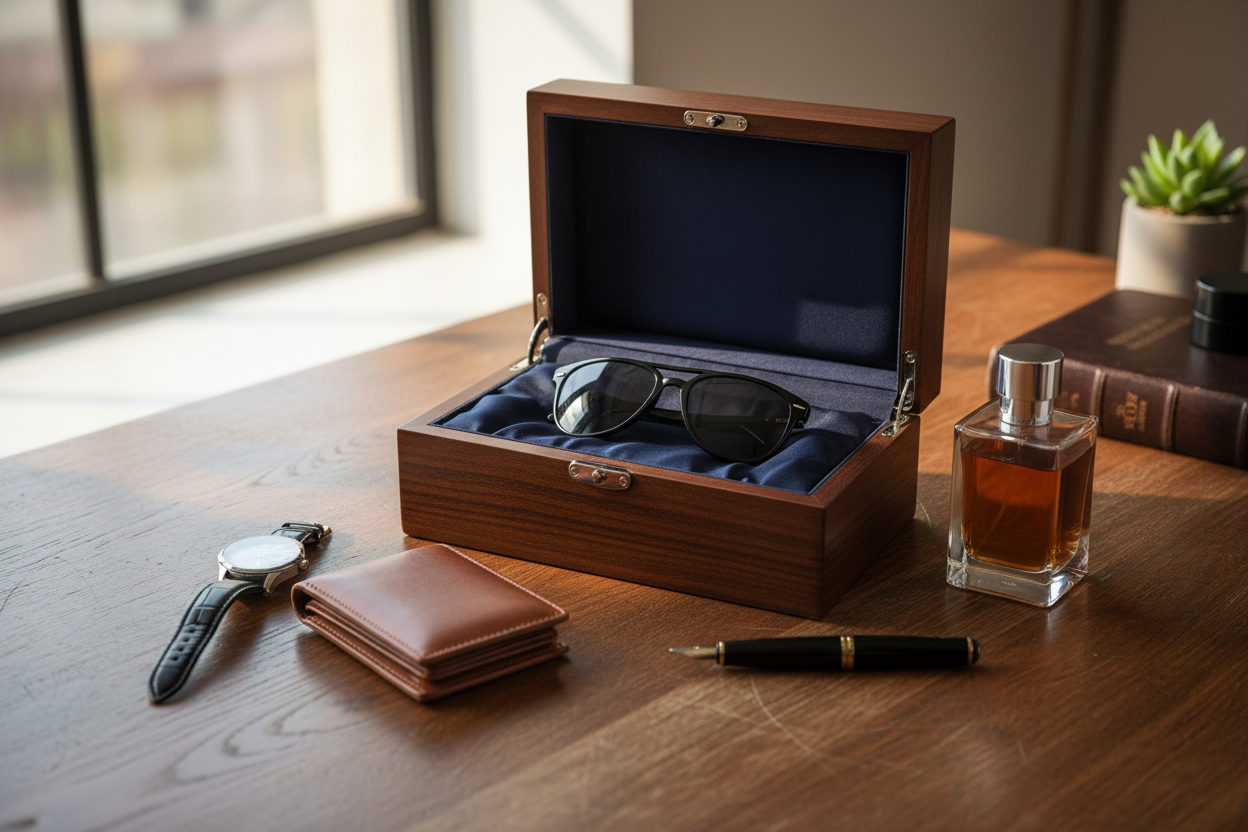 ❤️🎁 Coffret Cadeau Homme – Edition Spéciale Saint-Valentin – Pack Luxe 5 en 1