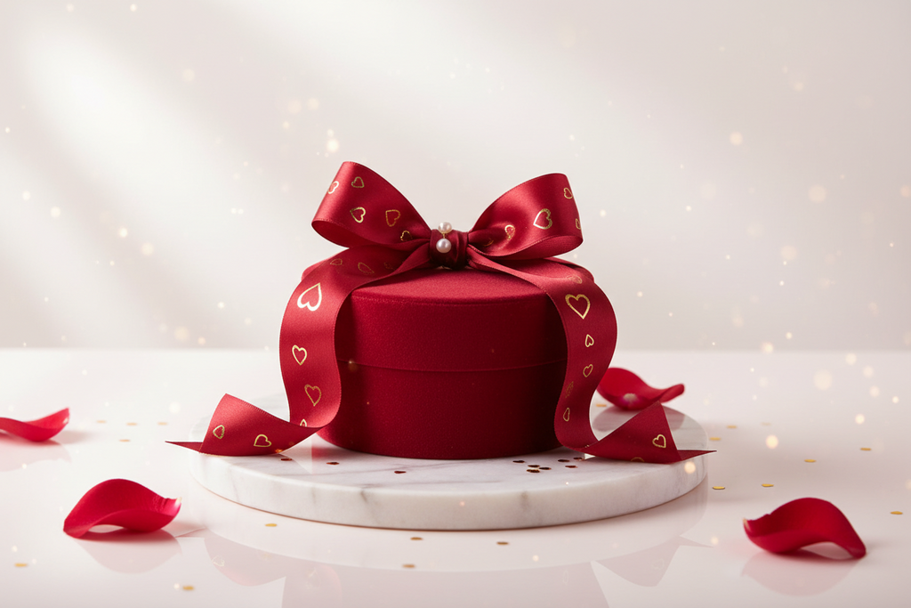 ❤️🌹 Coffret Cadeau Femme – Spécial Saint-Valentin – Montre & Parure de Bijoux